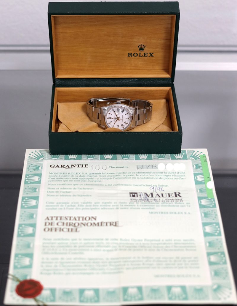 1996 Rolex 15200  Oyster Perpetual Date 34mm, Box, Papers, Serviced - Image 16