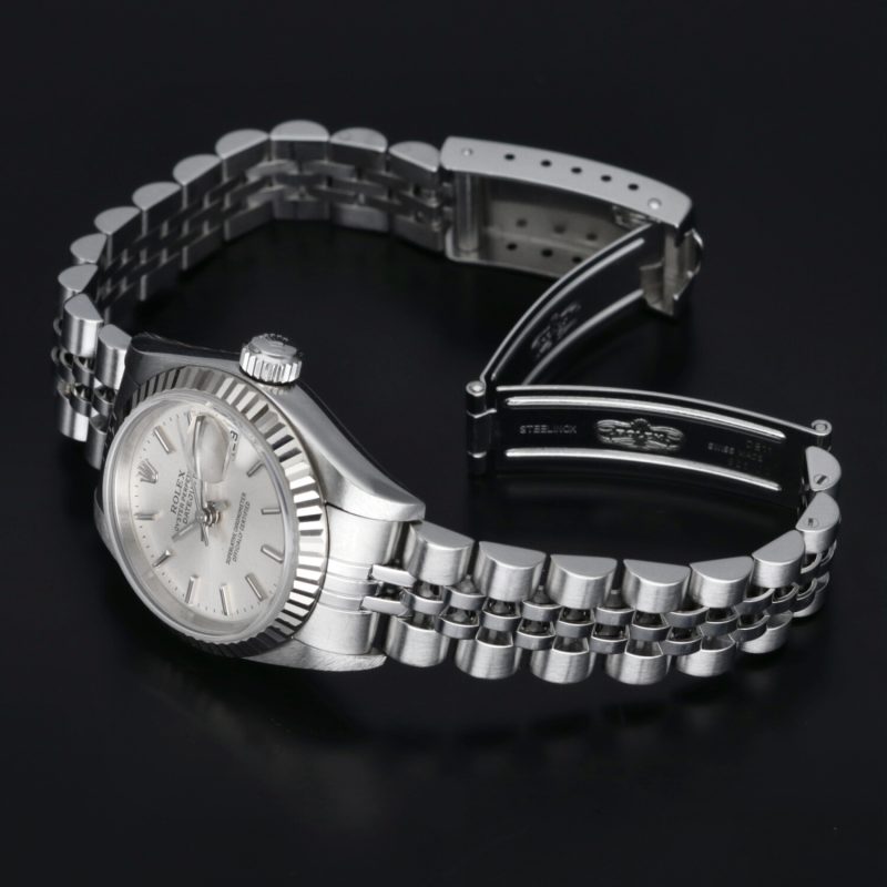 2001 Rolex Lady Datejust ref. 79174 Silver Dial - Serviced - Image 14