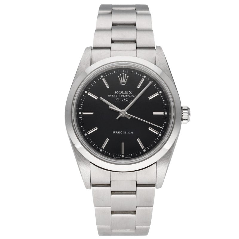 2005 Rolex Air-King ref. 14000M con Scatola e Garanzia Originale - Revisionato - immagine 3