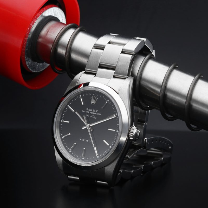 2005 Rolex Air-King ref. 14000M con Scatola e Garanzia Originale - Revisionato - immagine 4