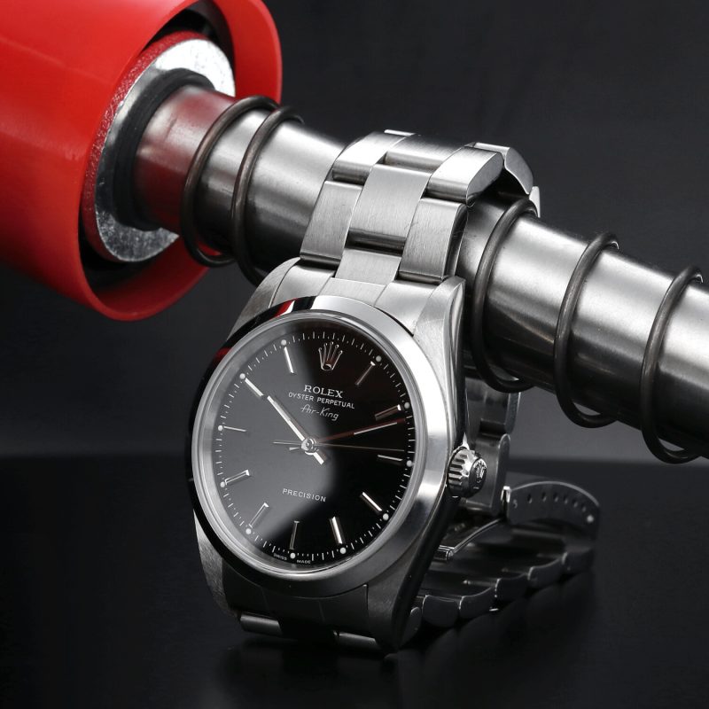 2005 Rolex Air-King ref. 14000M con Scatola e Garanzia Originale - Revisionato - immagine 12