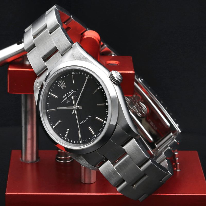 2005 Rolex Air-King ref. 14000M con Scatola e Garanzia Originale - Revisionato - immagine 6