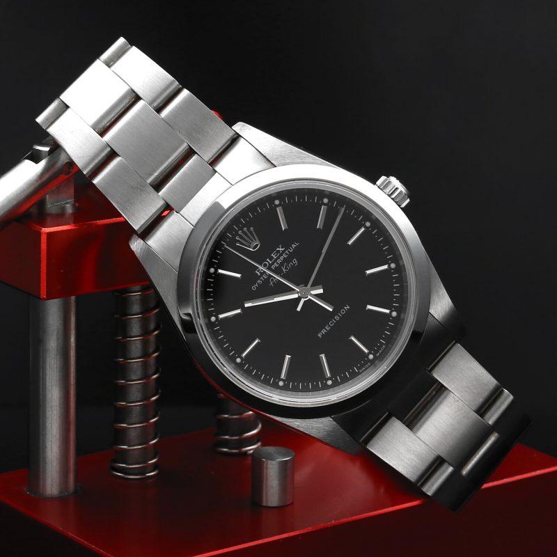 2005 Rolex Air-King ref. 14000M con Scatola e Garanzia Originale - Revisionato - immagine 5