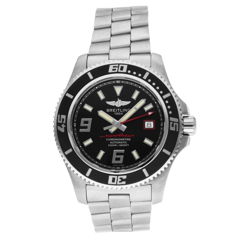 2011 Breitling SuperOcean 44 Automatico ref. A1739102 con Scatola e Garanzia Originale - immagine 3