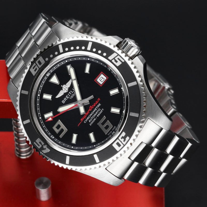 2011 Breitling SuperOcean 44 Automatico ref. A1739102 con Scatola e Garanzia Originale - immagine 4