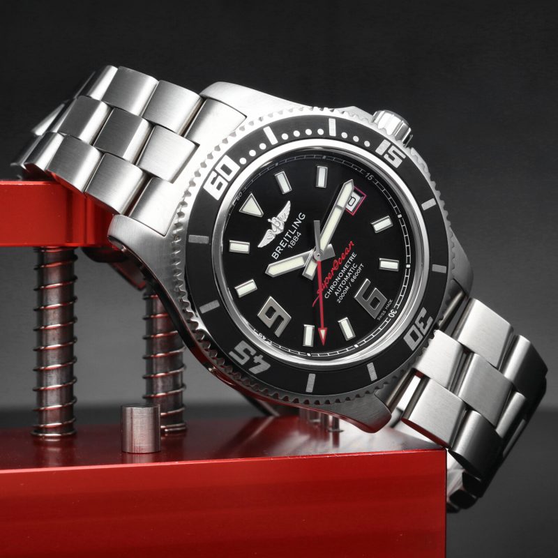 2011 Breitling SuperOcean 44 Automatico ref. A1739102 con Scatola e Garanzia Originale - immagine 5
