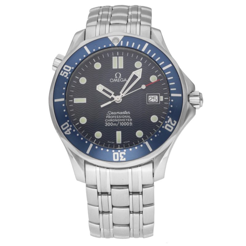 2006 ca. Omega Seamaster 300M ref. 25318000 James Bond con Scatola Originale - Revisionato Omega - immagine 3