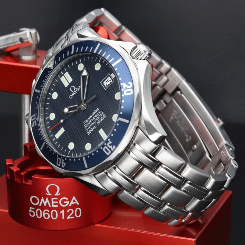 2006 ca. Omega Seamaster 300M ref. 25318000 James Bond con Scatola Originale - Revisionato Omega - immagine 5