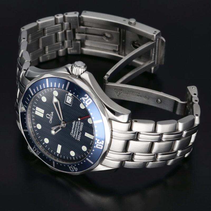 2006 ca. Omega Seamaster 300M ref. 25318000 James Bond con Scatola Originale - Revisionato Omega - immagine 14