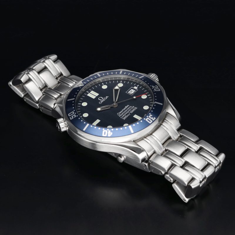 2006 ca. Omega Seamaster 300M ref. 25318000 James Bond con Scatola Originale - Revisionato Omega - immagine 11