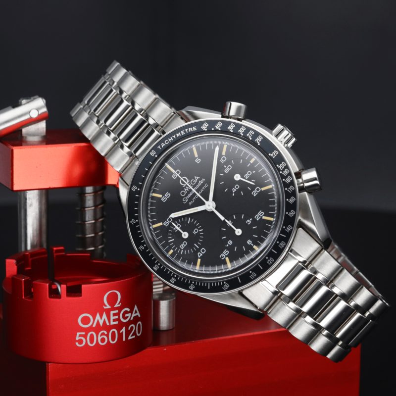 1991 Omega Speedmaster Automatic Reduced 35105000 with Box and Papers - Image 5