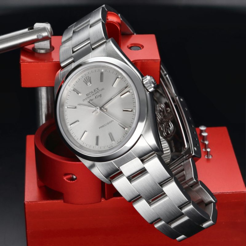 2002 Rolex Air-King Precision ref. 14000M with Box and Papers - Serviced - Image 5