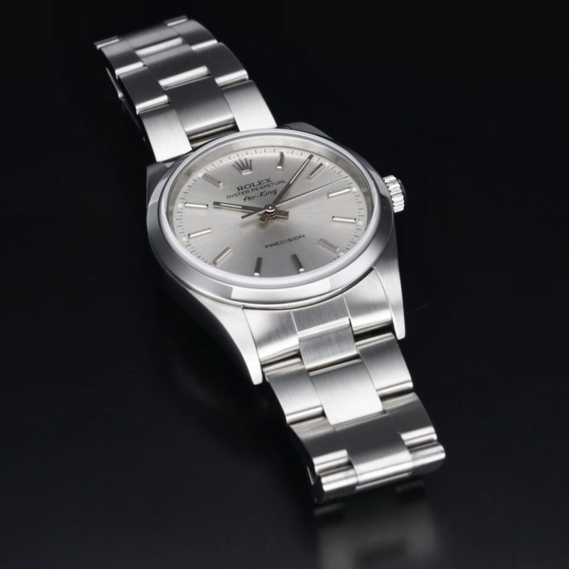 2002 Rolex Air-King Precision ref. 14000M with Box and Papers - Serviced - Image 10