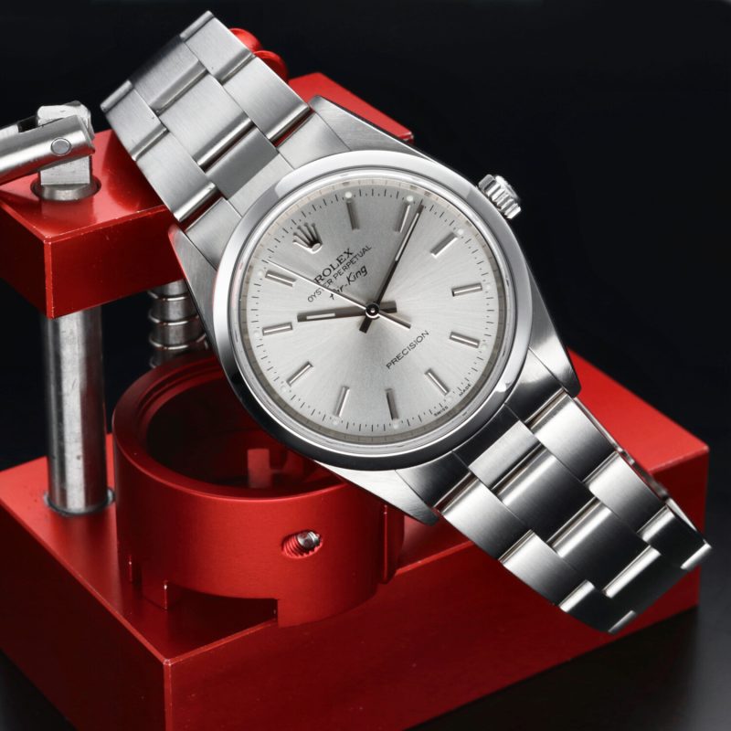 2002 Rolex Air-King Precision ref. 14000M with Box and Papers - Serviced - Image 4