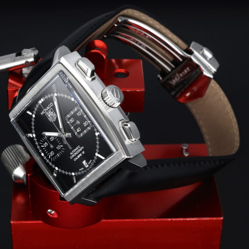 2016 TAG Heuer Monaco ref. CAW2110.FC6177 con Scatola e Garanzia Originale - immagine 6