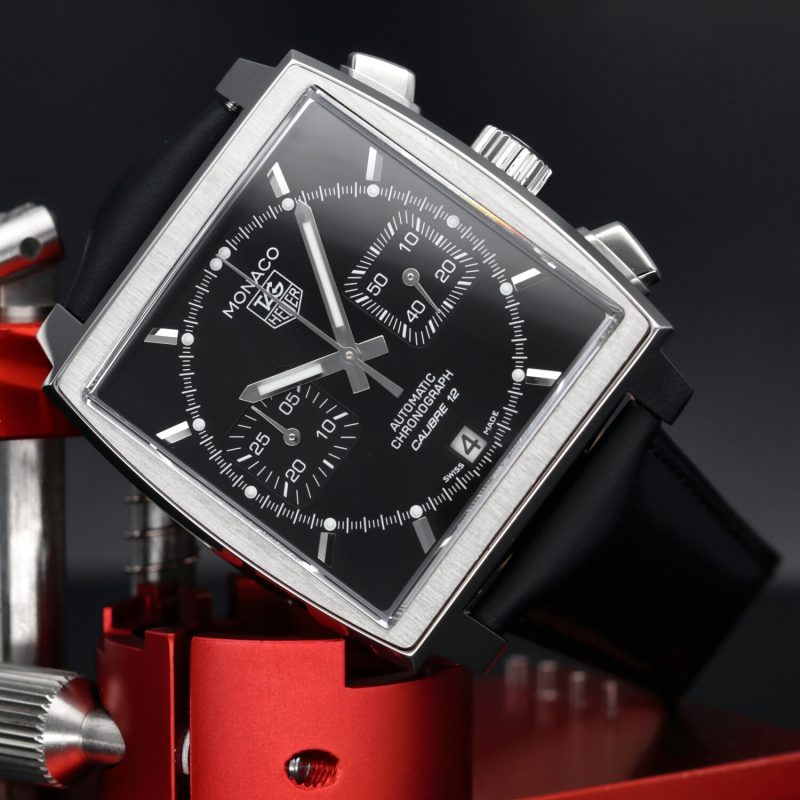2016 TAG Heuer Monaco ref. CAW2110.FC6177 con Scatola e Garanzia Originale - immagine 4