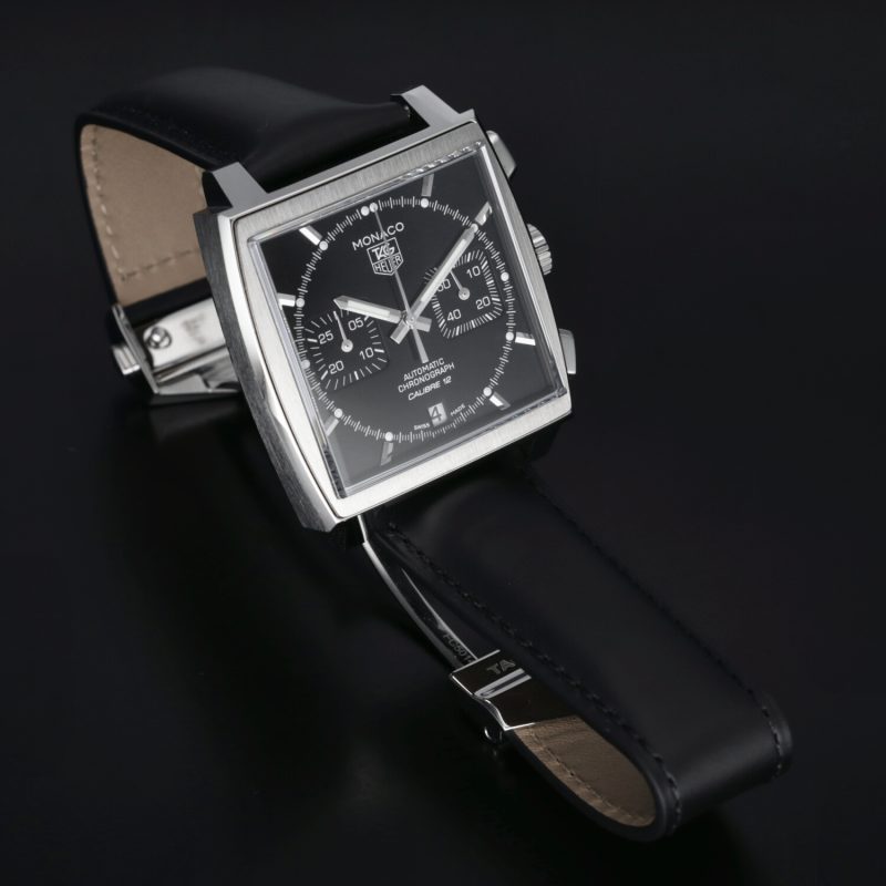 2016 TAG Heuer Monaco ref. CAW2110.FC6177 con Scatola e Garanzia Originale - immagine 11