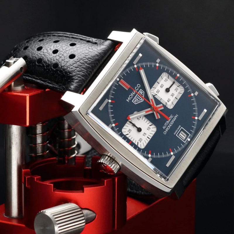2020 TAG Heuer Monaco Steve McQueen ref. CAW211P.FC6356 con Scatola e Garanzia - immagine 5