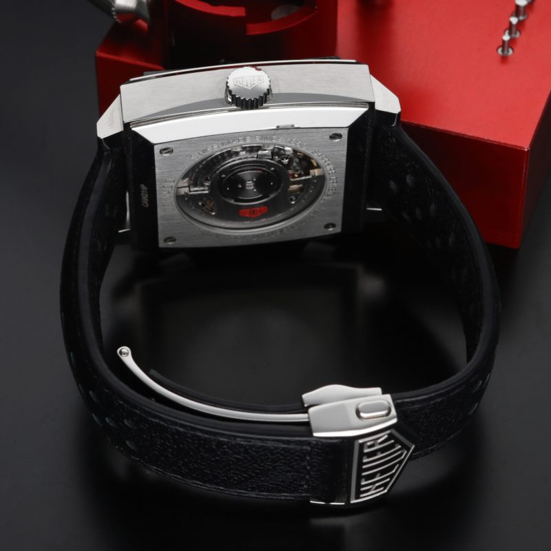 2020 TAG Heuer Monaco Steve McQueen ref. CAW211P.FC6356 con Scatola e Garanzia - immagine 8