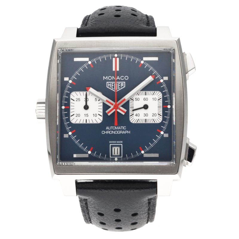 2020 TAG Heuer Monaco Steve McQueen ref. CAW211P.FC6356 con Scatola e Garanzia - immagine 3