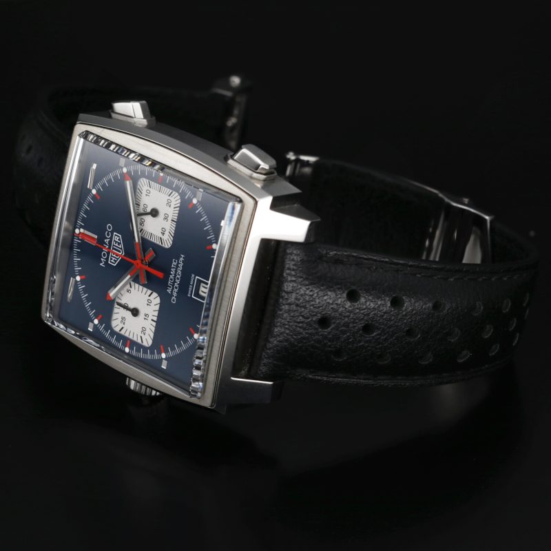 2020 TAG Heuer Monaco Steve McQueen ref. CAW211P.FC6356 con Scatola e Garanzia - immagine 13