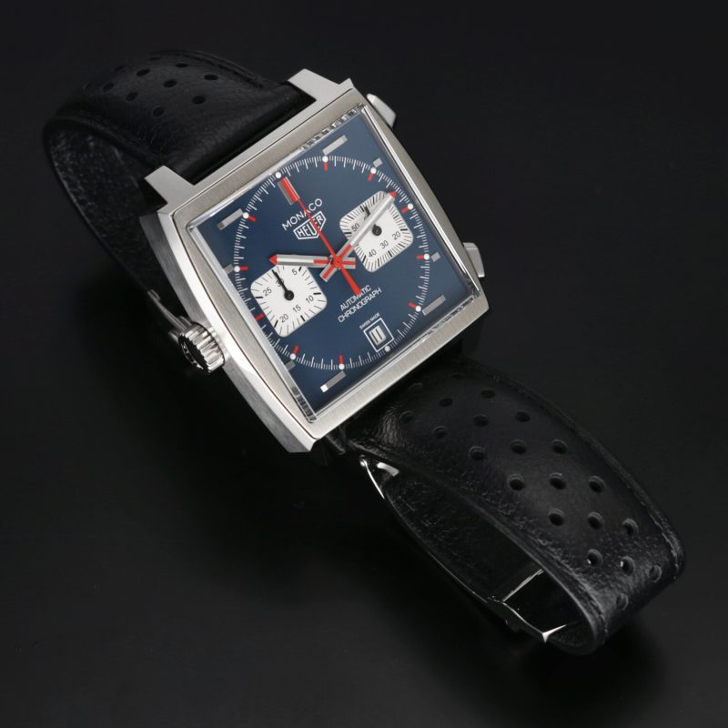 2020 TAG Heuer Monaco Steve McQueen ref. CAW211P.FC6356 con Scatola e Garanzia - immagine 10