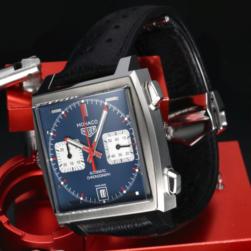 2020 TAG Heuer Monaco Steve McQueen ref. CAW211P.FC6356 con Scatola e Garanzia - immagine 9