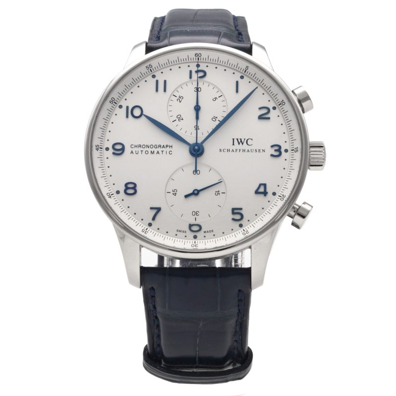 2013 IWC Portoghese Chronograph ref. IW371446 con Scatola e Garanzia Originale - immagine 3