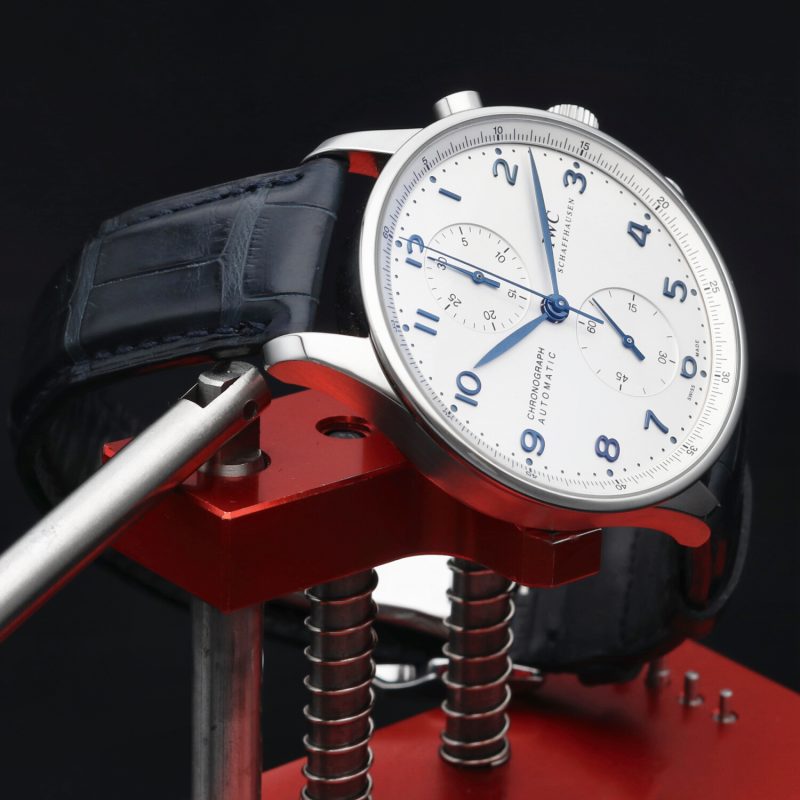 2013 IWC Portoghese Chronograph ref. IW371446 con Scatola e Garanzia Originale - immagine 5