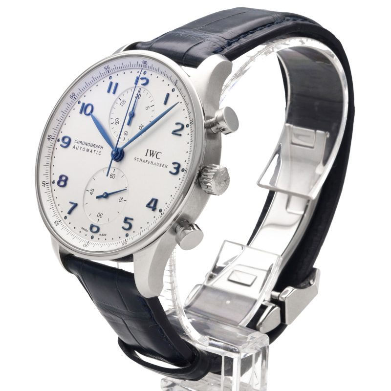 2013 IWC Portoghese Chronograph ref. IW371446 con Scatola e Garanzia Originale - immagine 2