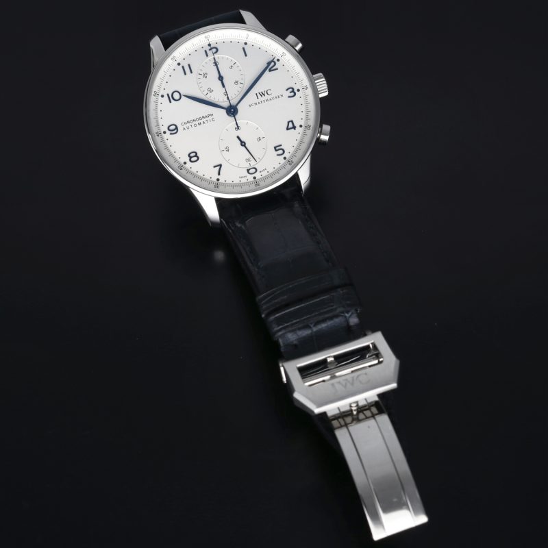 2013 IWC Portoghese Chronograph ref. IW371446 con Scatola e Garanzia Originale - immagine 11