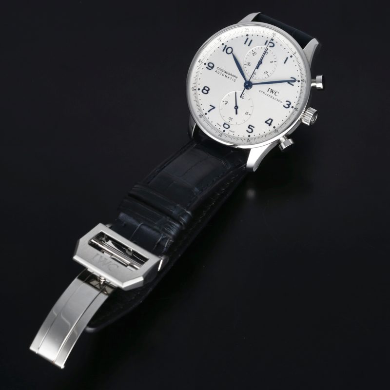 2013 IWC Portoghese Chronograph ref. IW371446 con Scatola e Garanzia Originale - immagine 12