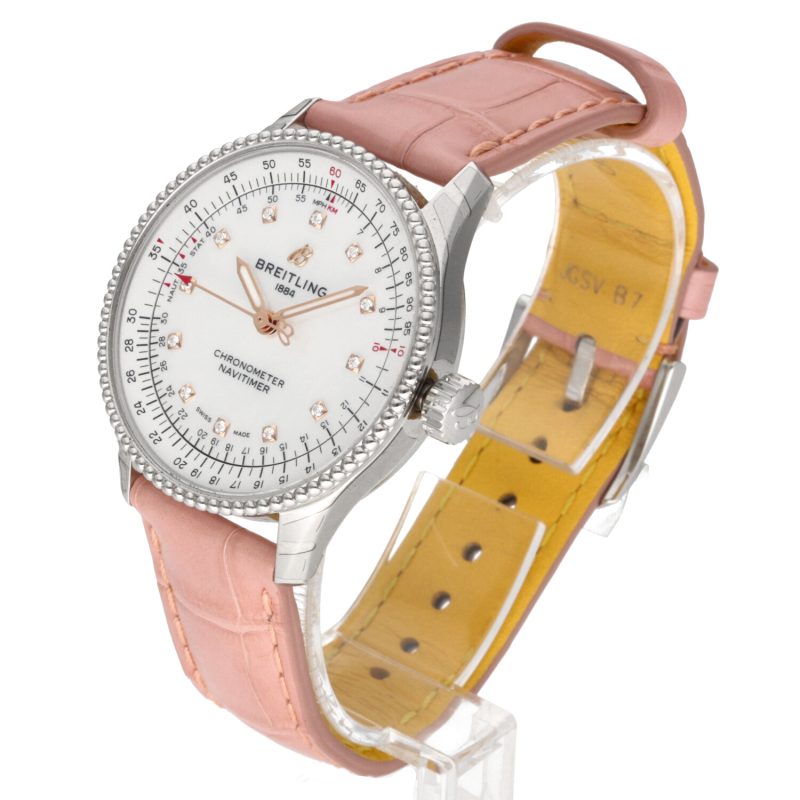 Breitling Lady Navitimer 35 ref. A17395211A1P3 Nuovo, mai indossato - immagine 2