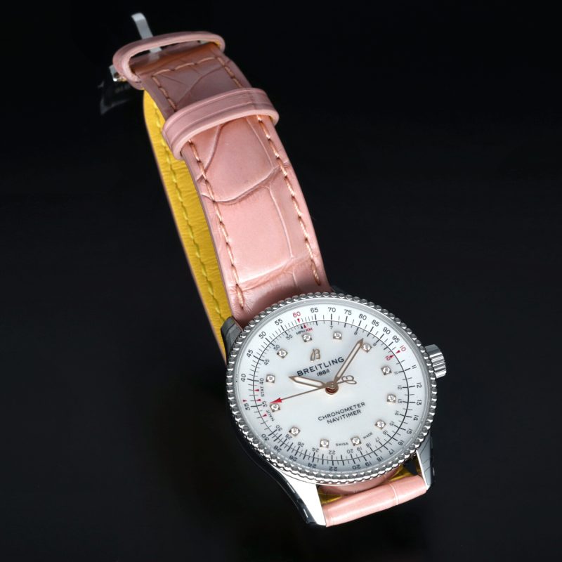 Breitling Lady Navitimer 35 ref. A17395211A1P3 Nuovo, mai indossato - immagine 10
