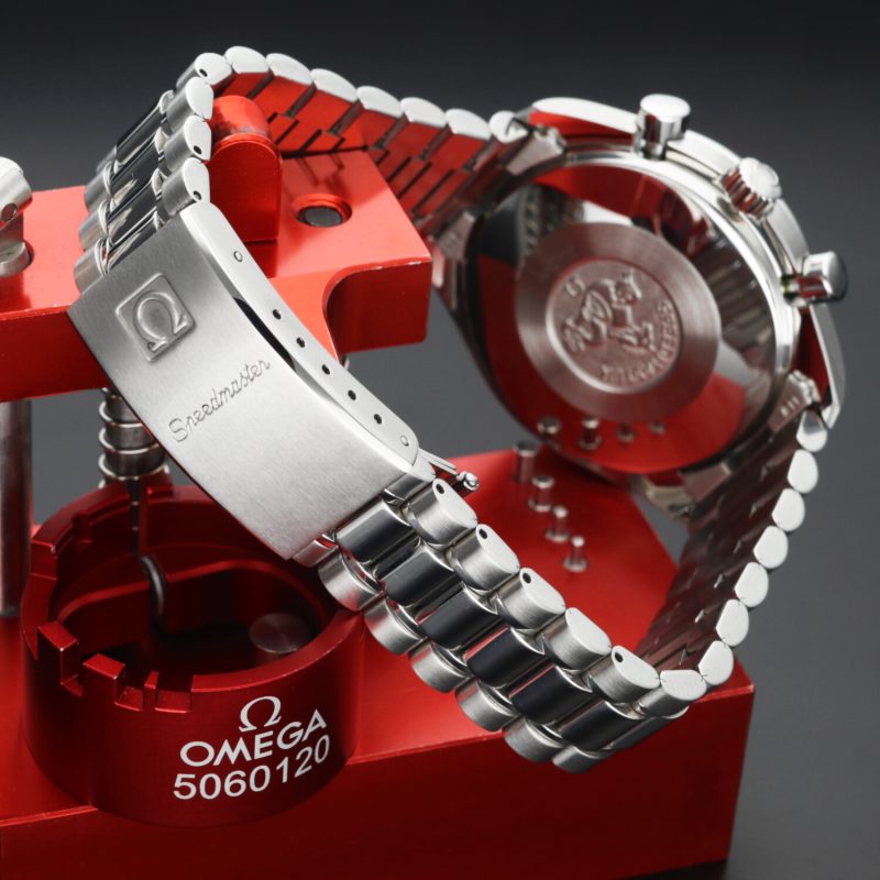 1998 ca. Omega Speedmaster Automatico Reduced ref. 35105000 Revisionato Omega - immagine 10