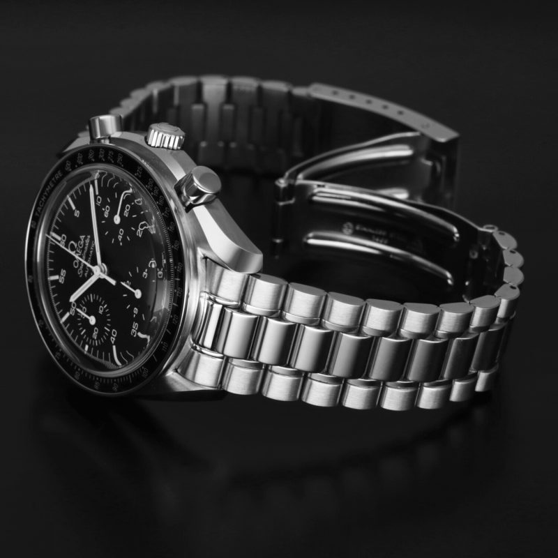 1998 ca. Omega Speedmaster Automatico Reduced ref. 35105000 Revisionato Omega - immagine 14