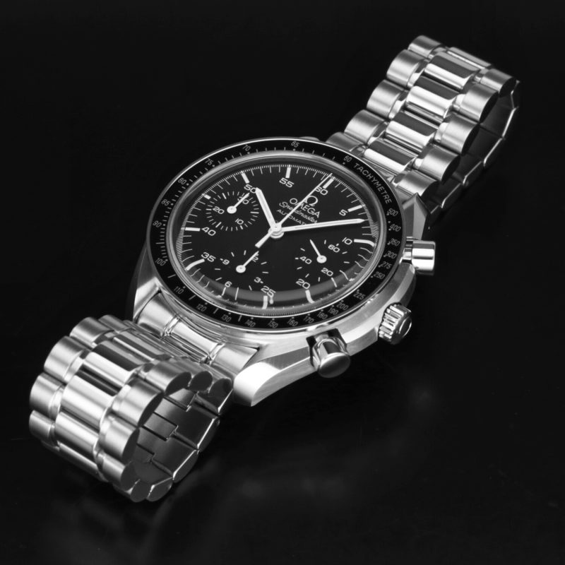 1998 ca. Omega Speedmaster Automatico Reduced ref. 35105000 Revisionato Omega - immagine 12