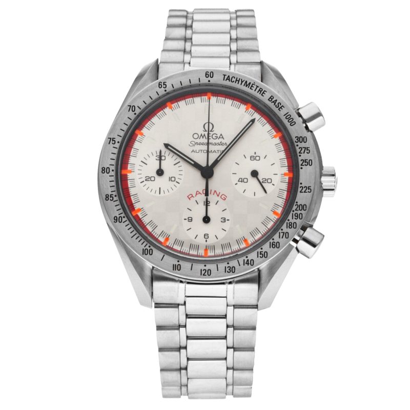 2001 Omega Speedmaster Michael Schumacher Edizione Limitata ref. 35173000 con Scatola e Garanzia Originale - immagine 3