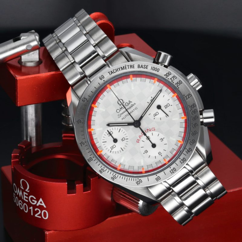 2001 Omega Speedmaster Michael Schumacher Edizione Limitata ref. 35173000 con Scatola e Garanzia Originale - immagine 4