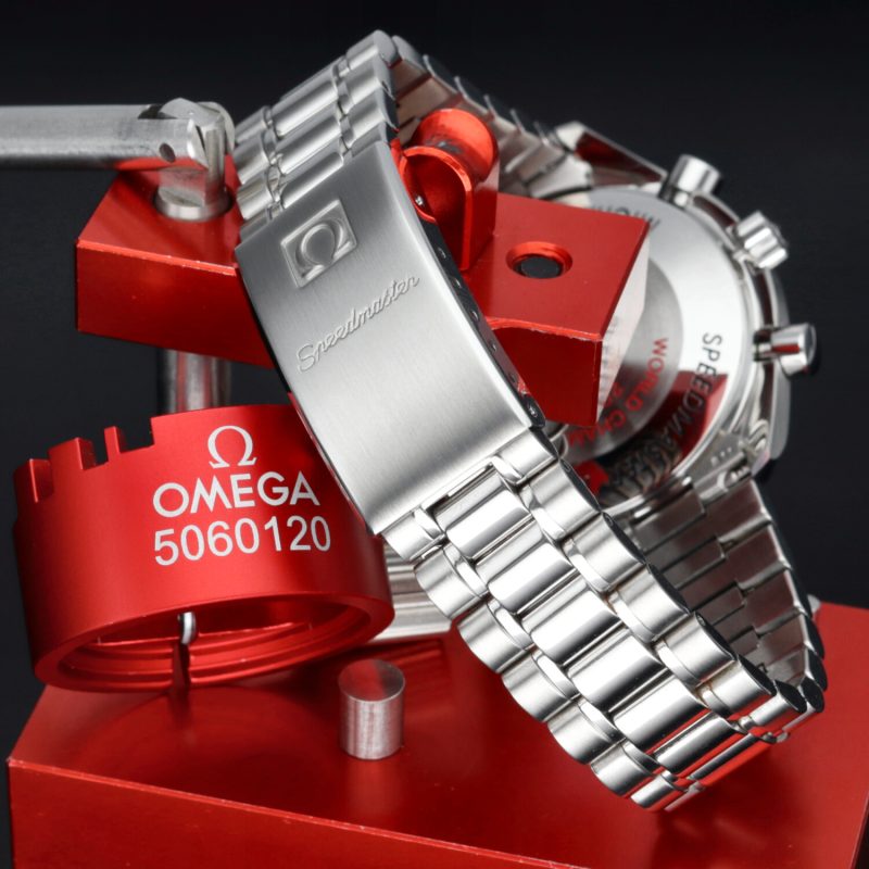 2001 Omega Speedmaster Michael Schumacher Edizione Limitata ref. 35173000 con Scatola e Garanzia Originale - immagine 6