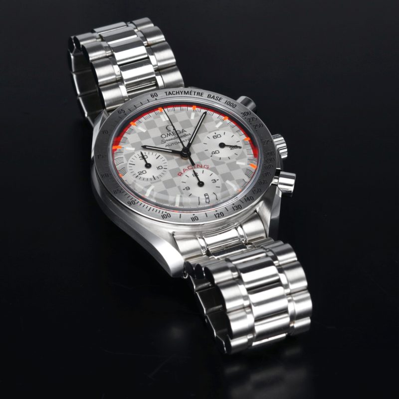2001 Omega Speedmaster Michael Schumacher Edizione Limitata ref. 35173000 con Scatola e Garanzia Originale - immagine 11