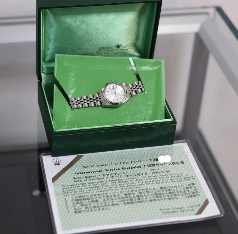 1989 Rolex Lady Datejust 26 ref. 79174 with Rolex Box & RSC - Image 16