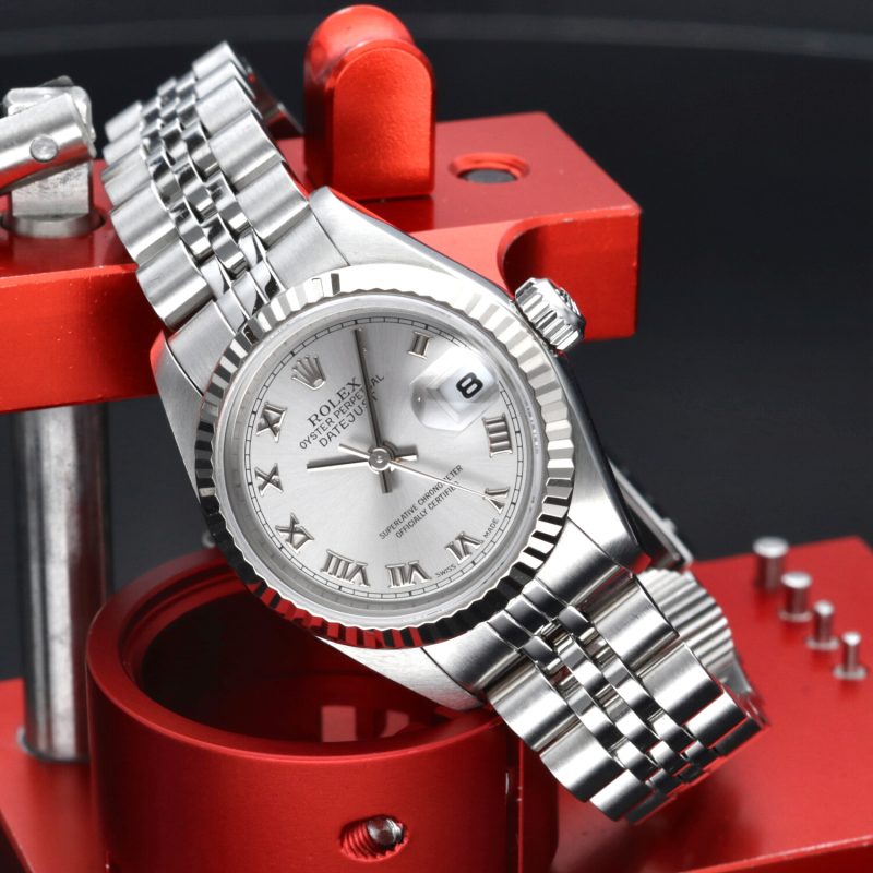 1999 Rolex Lady Datejust ref. 79174 Silver Dial with Rolex Papers - Image 4