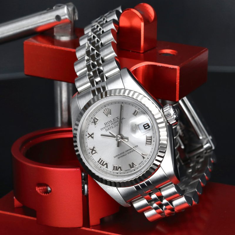 1999 Rolex Lady Datejust ref. 79174 Silver Dial with Rolex Papers - Image 11