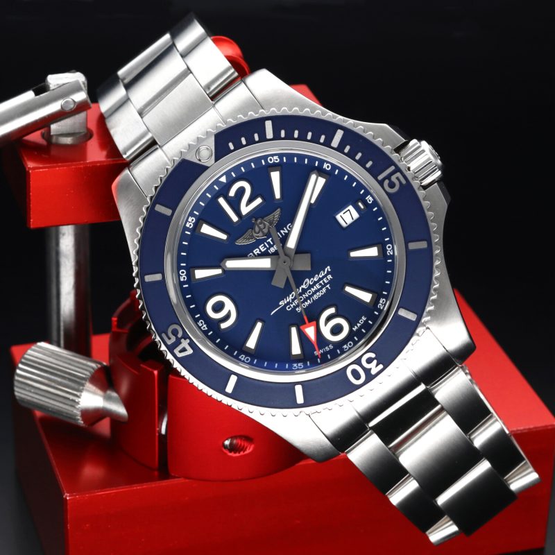 2020 Breitling ref. A17366D81C1A1 Superocean Automatico 42 mm. Scatola+Libretti+Garanzia - immagine 4