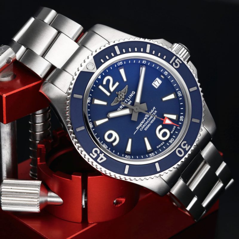 2020 Breitling ref. A17366D81C1A1 Superocean Automatico 42 mm. Scatola+Libretti+Garanzia - immagine 5