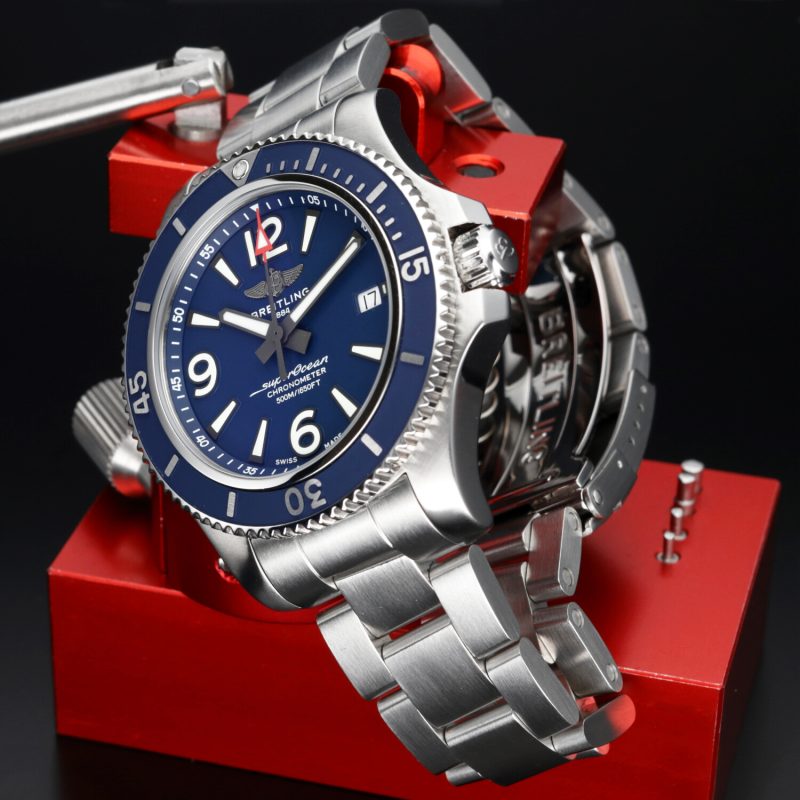 2020 Breitling ref. A17366D81C1A1 Superocean Automatico 42 mm. Scatola+Libretti+Garanzia - immagine 6