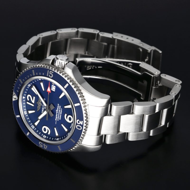 2020 Breitling ref. A17366D81C1A1 Superocean Automatico 42 mm. Scatola+Libretti+Garanzia - immagine 14