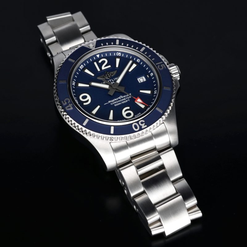 2020 Breitling ref. A17366D81C1A1 Superocean Automatico 42 mm. Scatola+Libretti+Garanzia - immagine 11