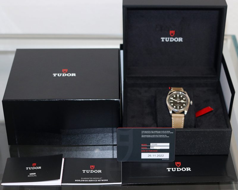 2022 New, Unworn, Tudor M79500-0008 Black Bay Heritage 36mm Box, Booklets & Card - Image 15